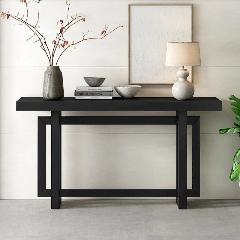 Console Minimaliste Gris Foncé / Marine / Gris / Noir