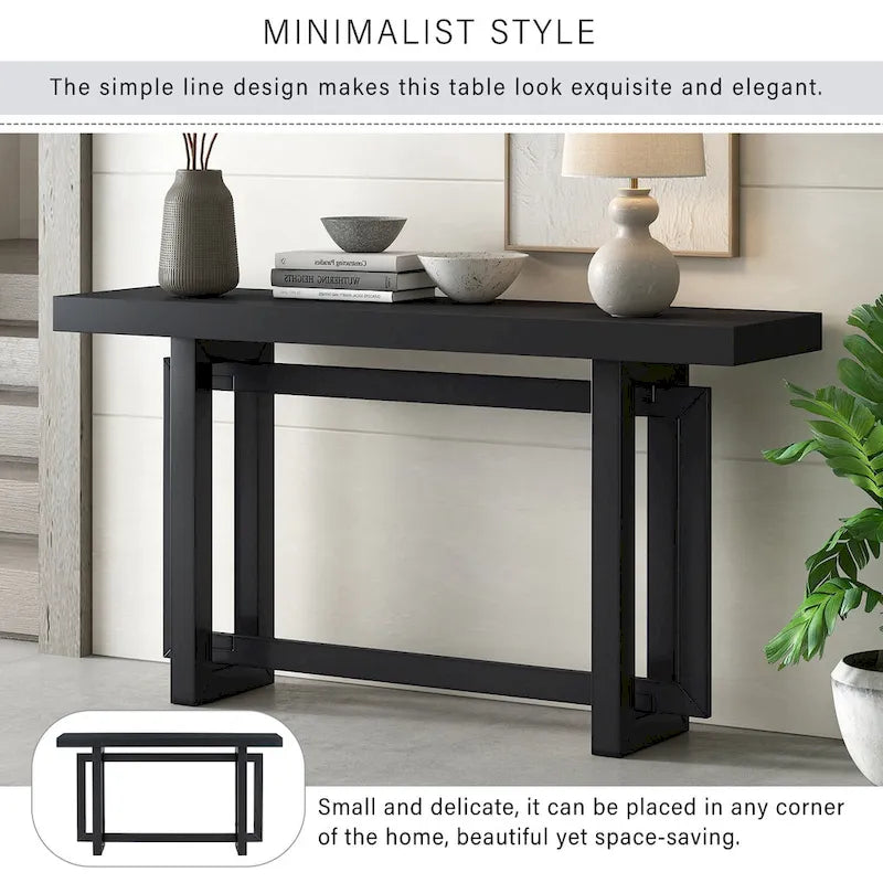 Console Minimaliste Gris Foncé / Marine / Gris / Noir