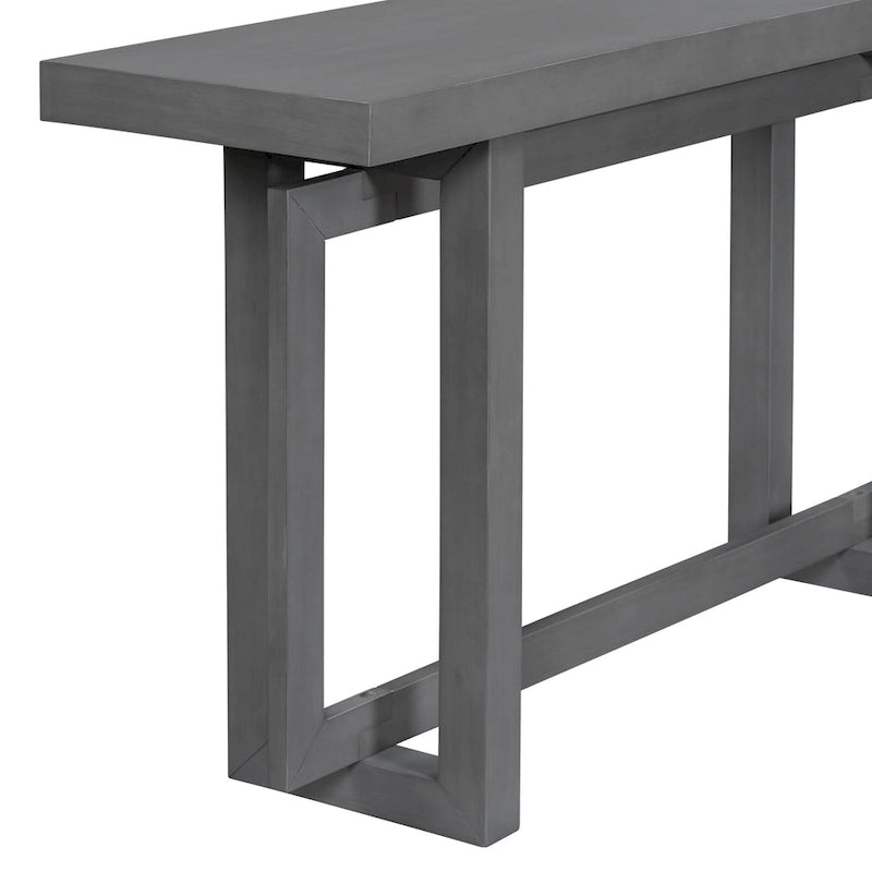 Console Minimaliste Gris Foncé / Marine / Gris / Noir