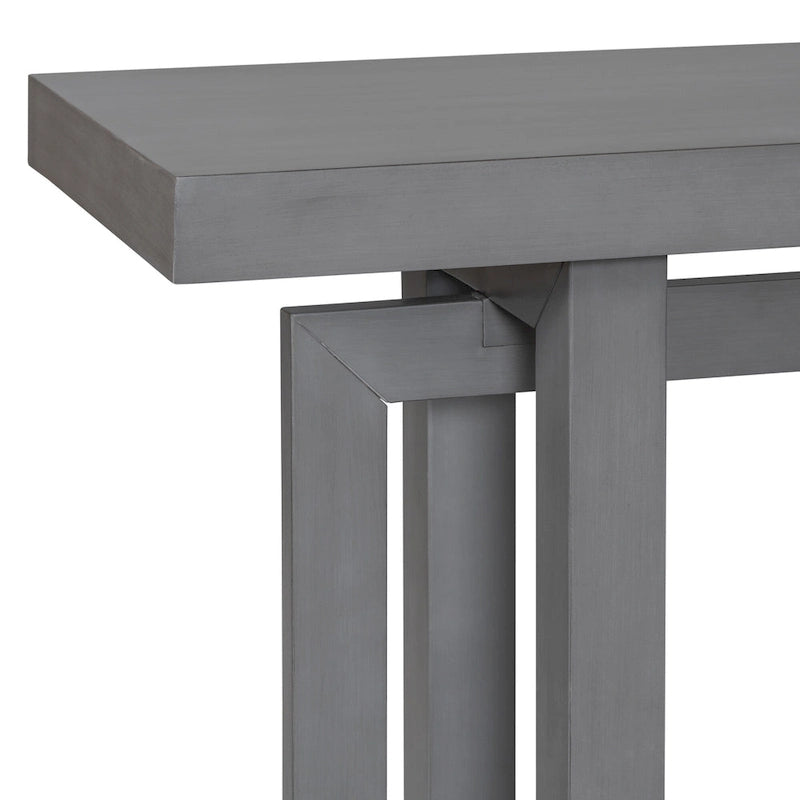 Console Minimaliste Gris Foncé / Marine / Gris / Noir