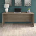 Bureau crédence moderne Noyer américain / Chêne sable / Gris orage / Noyer noir, 72"L x 24"P, Monoposte