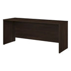 Bureau crédence moderne Noyer américain / Chêne sable / Gris orage / Noyer noir, 72"L x 24"P, Monoposte