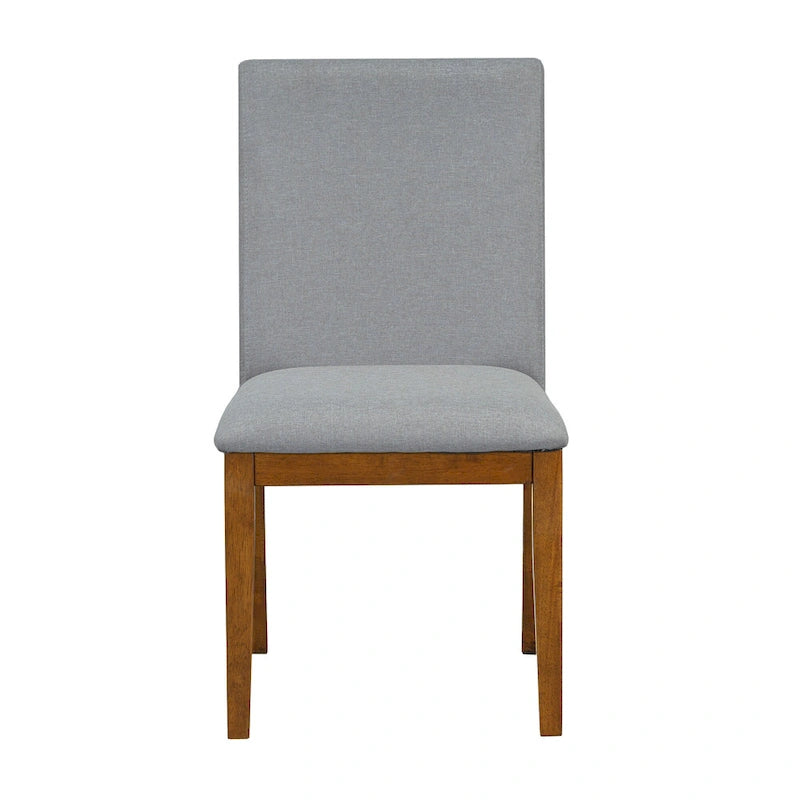 Ensemble de salle à manger extensible rustique marron/naturel, 7 pièces, 6 places