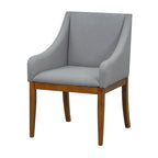 Ensemble de salle à manger extensible rustique marron/naturel, 7 pièces, 6 places