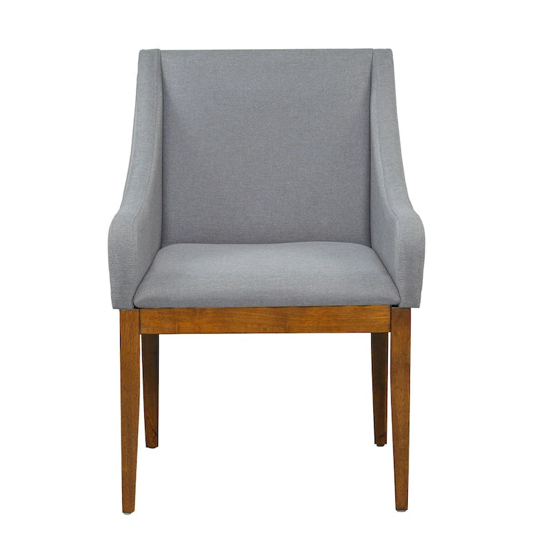 Ensemble de salle à manger extensible rustique marron/naturel, 7 pièces, 6 places