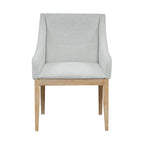Ensemble de salle à manger extensible rustique marron/naturel, 7 pièces, 6 places