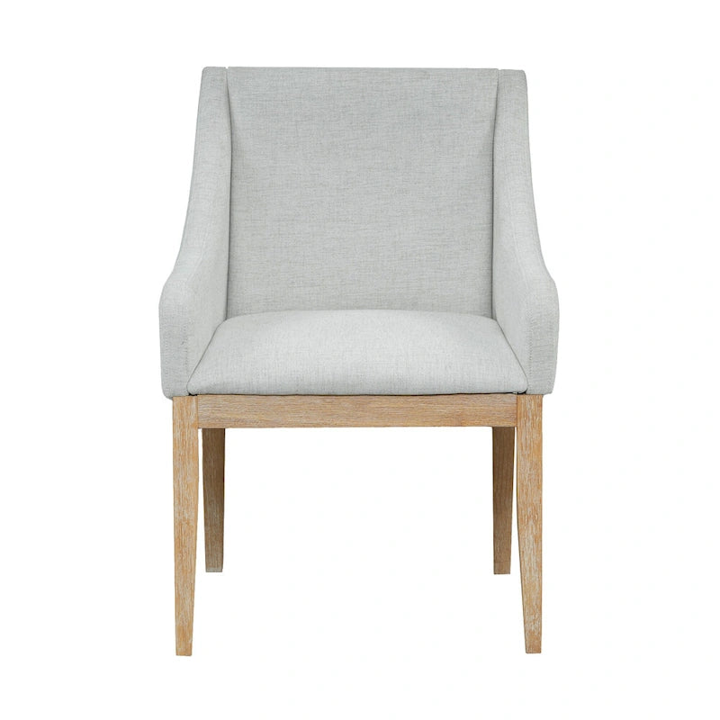 Ensemble de salle à manger extensible rustique marron/naturel, 7 pièces, 6 places