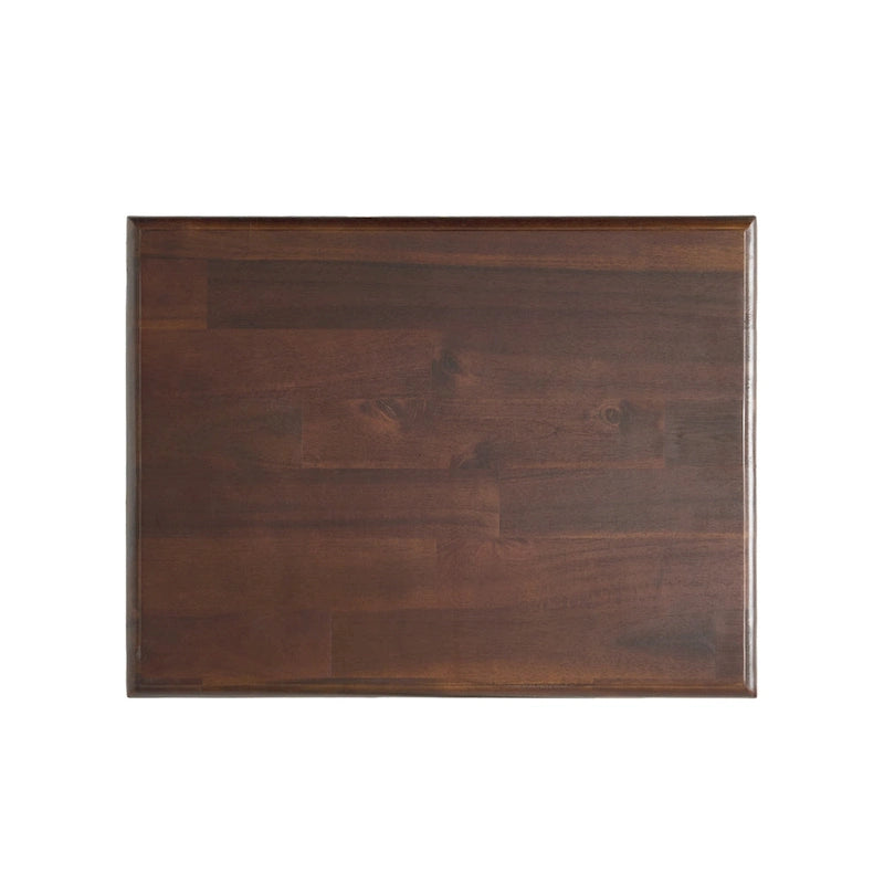 Table d'appoint à tiroir 1 personne Espresso / Blanc antique / Acajou