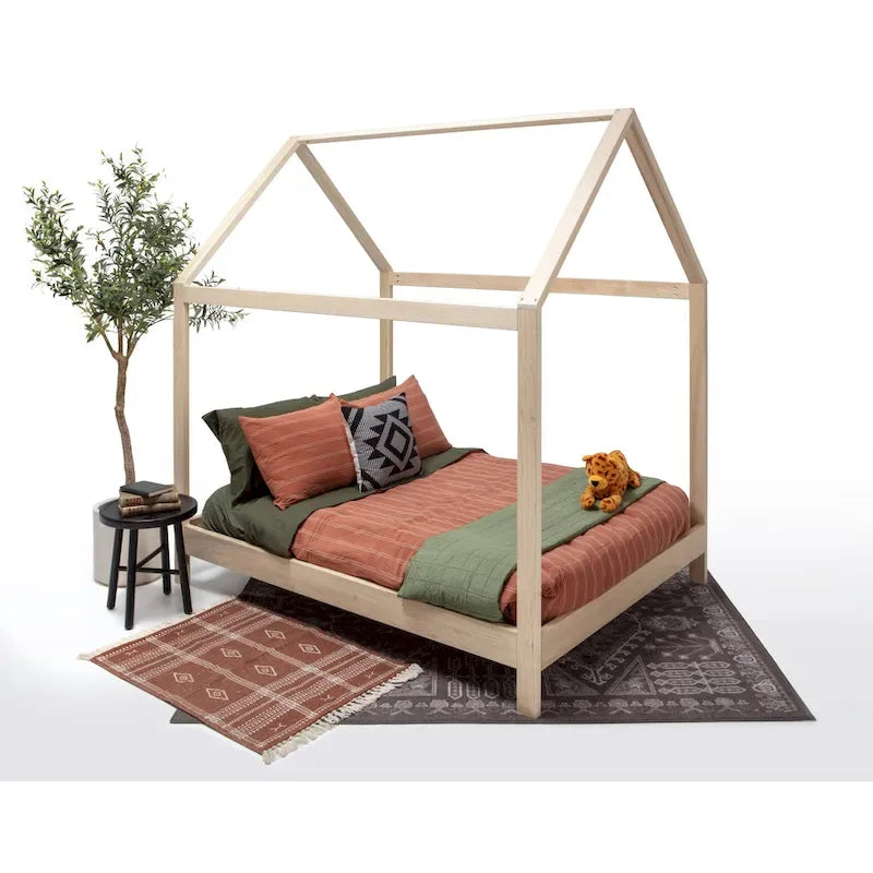 American Furniture Classics Model FULL SR Full Size House Bed with Raised Base