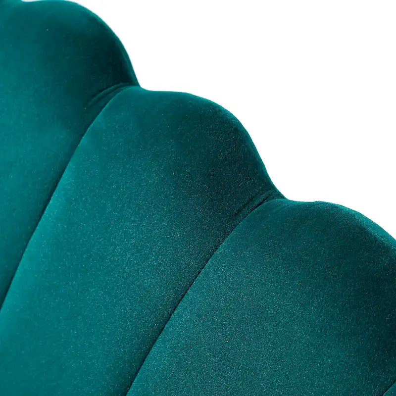 Ensemble salon 3 pièces en velours – 1 causeuse et 2 fauteuils, plusieurs coloris
