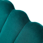 Ensemble salon 3 pièces en velours – 1 causeuse et 2 fauteuils, plusieurs coloris