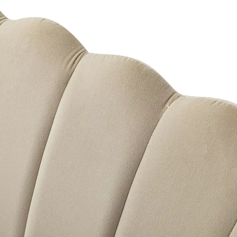 Ensemble salon 3 pièces en velours – 1 causeuse et 2 fauteuils, plusieurs coloris
