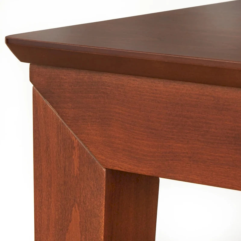 Table à manger rectangulaire en noyer, style Mid-Century, 6 places