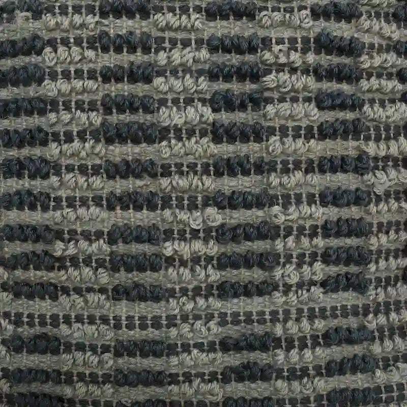 Pouf cubique en tissu bohème à carreaux bleus et sarcelle – 1 personne