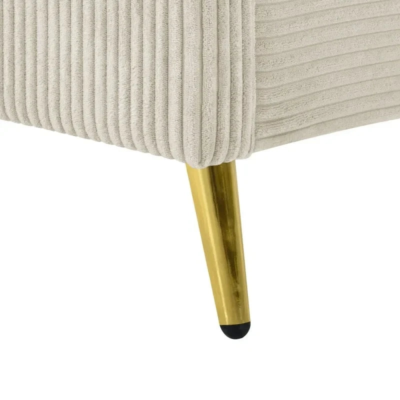 Lit plateforme capitonné en velours côtelé gris / rose / bleu / beige avec tête de lit, grand lit, 1 personne