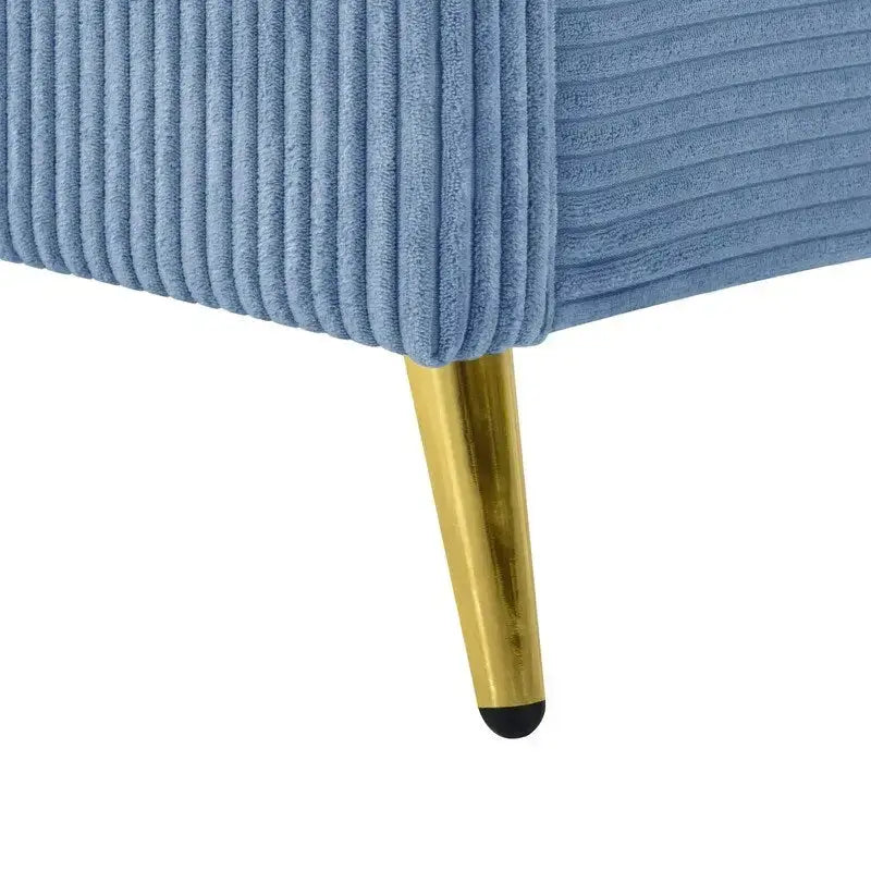 Lit plateforme capitonné en velours côtelé gris / rose / bleu / beige avec tête de lit, grand lit, 1 personne