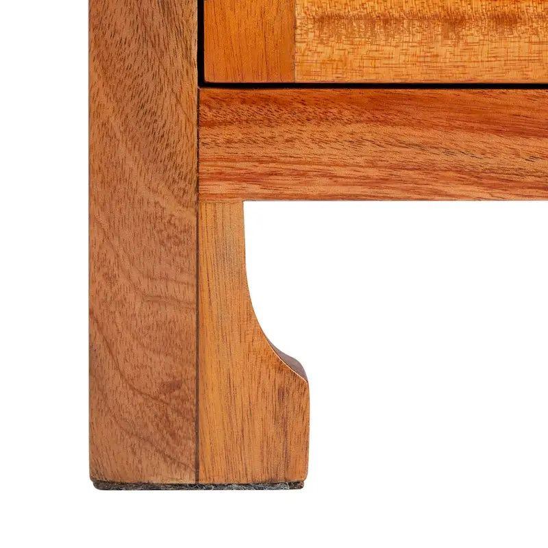 Table de chevet côtière en rotin 1 tiroir 1 porte – Naturel / Blanc / Gris bleu / Noir
