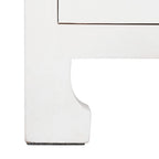 Table de chevet côtière en rotin 1 tiroir 1 porte – Naturel / Blanc / Gris bleu / Noir