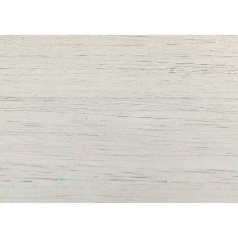 Table d'appoint à 1 tiroir avec étagère inférieure, blanc/gris antique